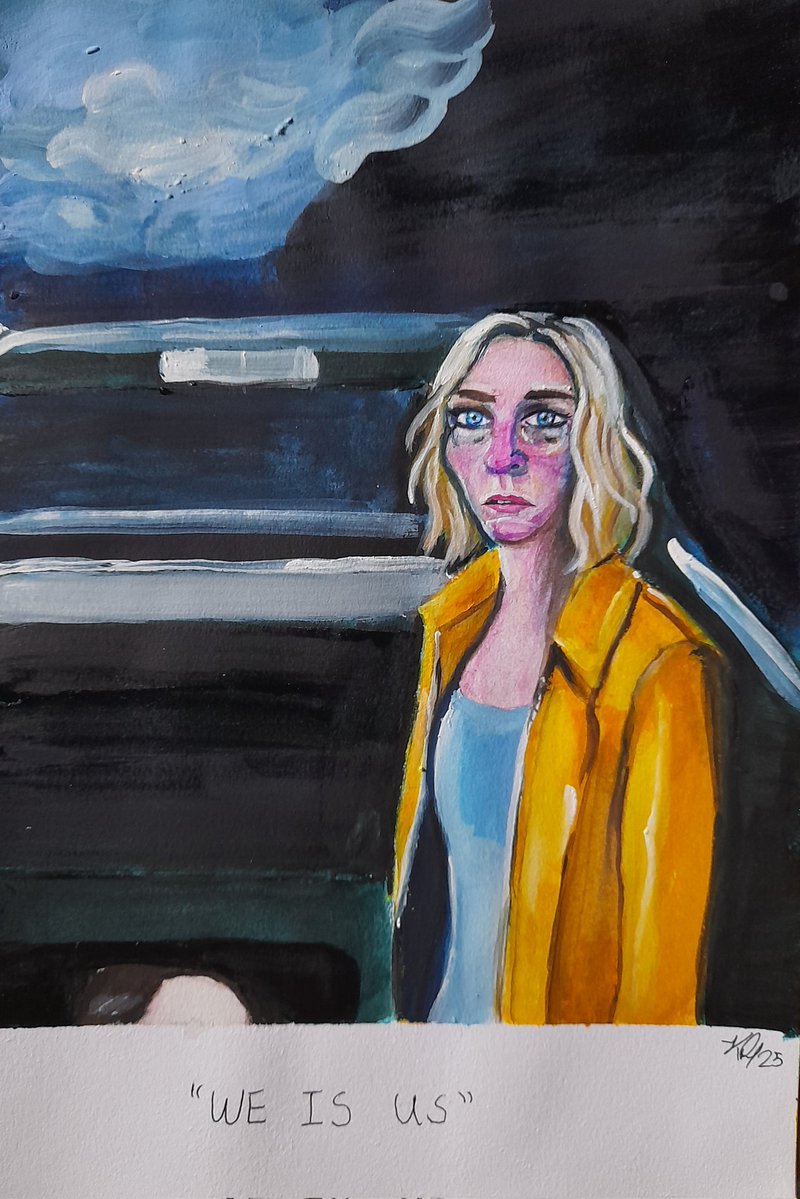 "We're sorry for your loss, Carol!"

Piece 1 of 9 #pluribus