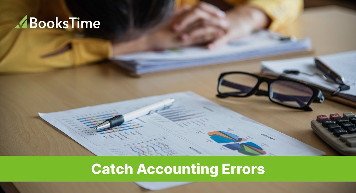 BooksTimeInc's tweet image. Accounting errors can distort financial statements. Double-checking helps, but it’s not enough. Learn proven ways to detect and prevent common mistakes in our guide:  zurl.co/8Couo