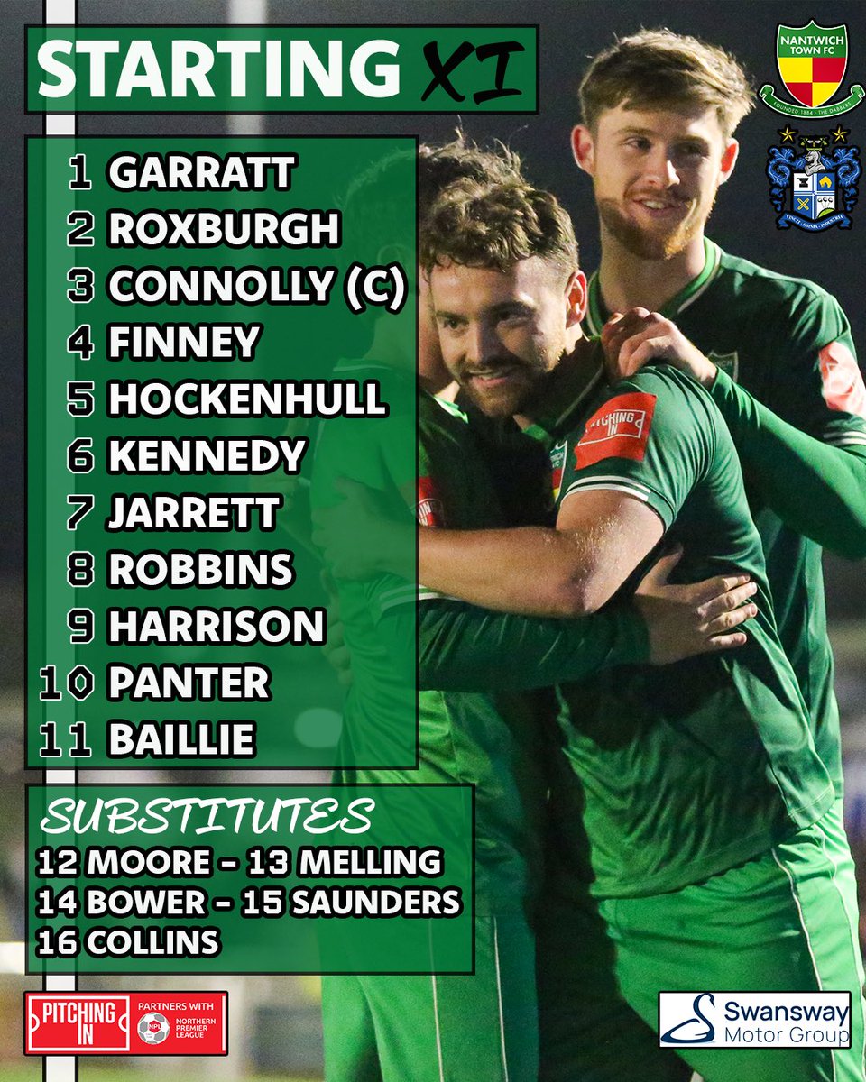 TheDabbers's tweet image. 🚨𝗧𝗘𝗔𝗠 𝗡𝗘𝗪𝗦                     

2 changes from Saturday with Harrison and Baillie in for Moore and Bower 👊

#UpTheDabbers💚
