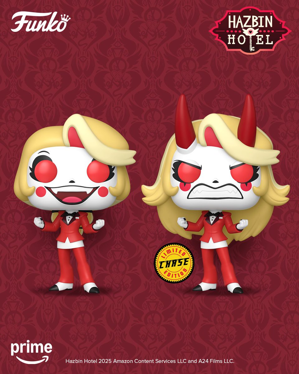 OriginalFunko's tweet image. Welcome to Hell! 😈 Check in for a first look at the newest collectibles from Hazbin Hotel. 

amzn.to/47OgmUb

#Funko #FunkoPOP #HazbinHotel