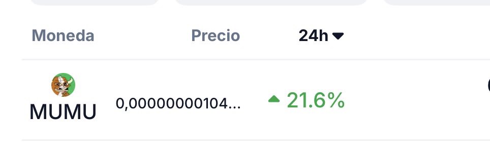 DonTed05's tweet image. La gente no entiende porque holdeo memes, y no voy a explicar el porqué, solo sé que las OG sobrevivirán

Y Mumu de ethereum será una de ellas. 

Ath de 35M, marketcap: 750k
🐮🐮🐮

@mumucoineth_