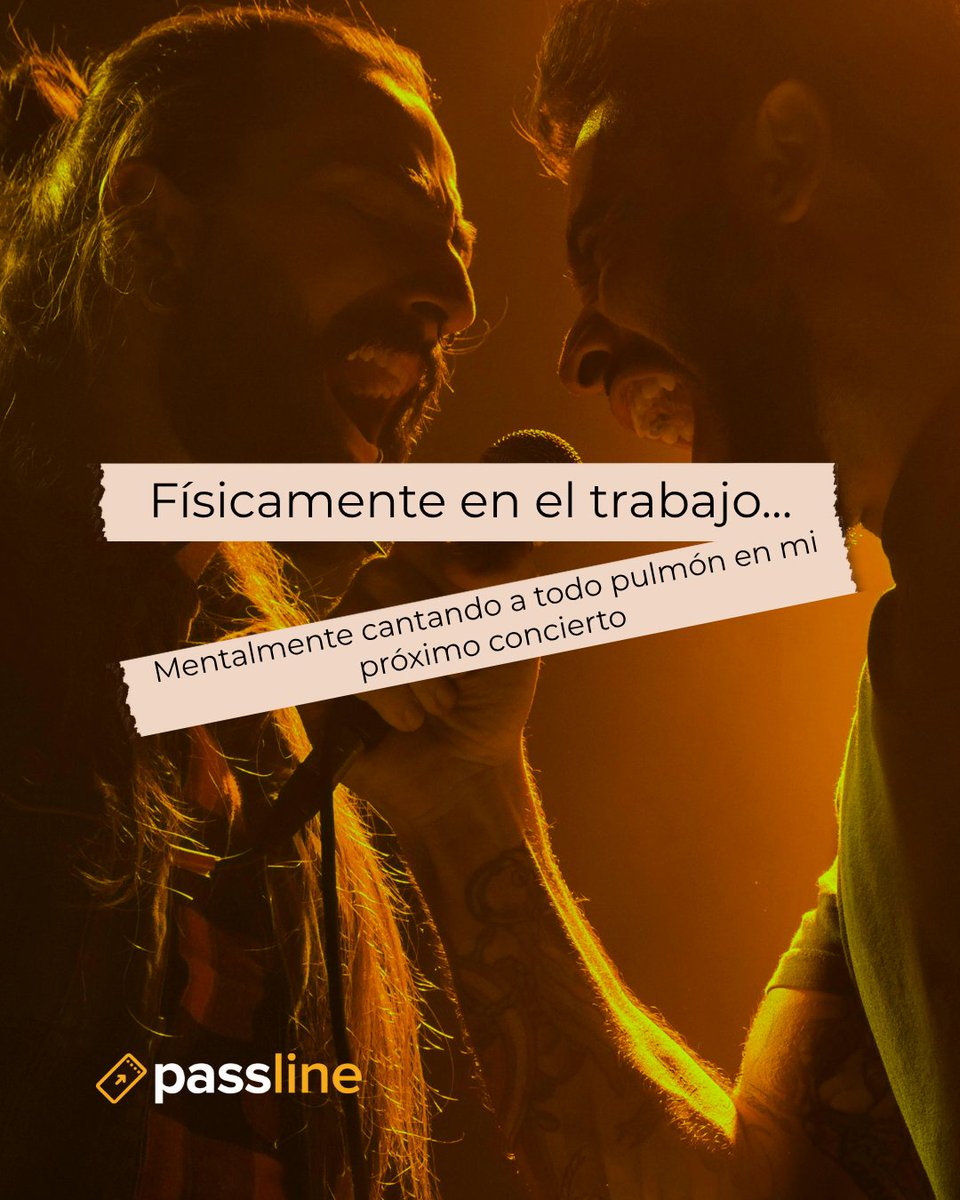 💥 ¡Ánimo ya es martes! Casi viernes… casi aguinaldo… 😎💰
Y sí, ¡casi llega tu próximo evento a Passline MX! 🎶🔥
🎟️ Entra ya a passline.com y elige tu próxima experiencia.
#PasslineMX #CasiViernes #CasiAguinaldo #EventosEnMéxico #BuenasVibras #PlanPerfecto