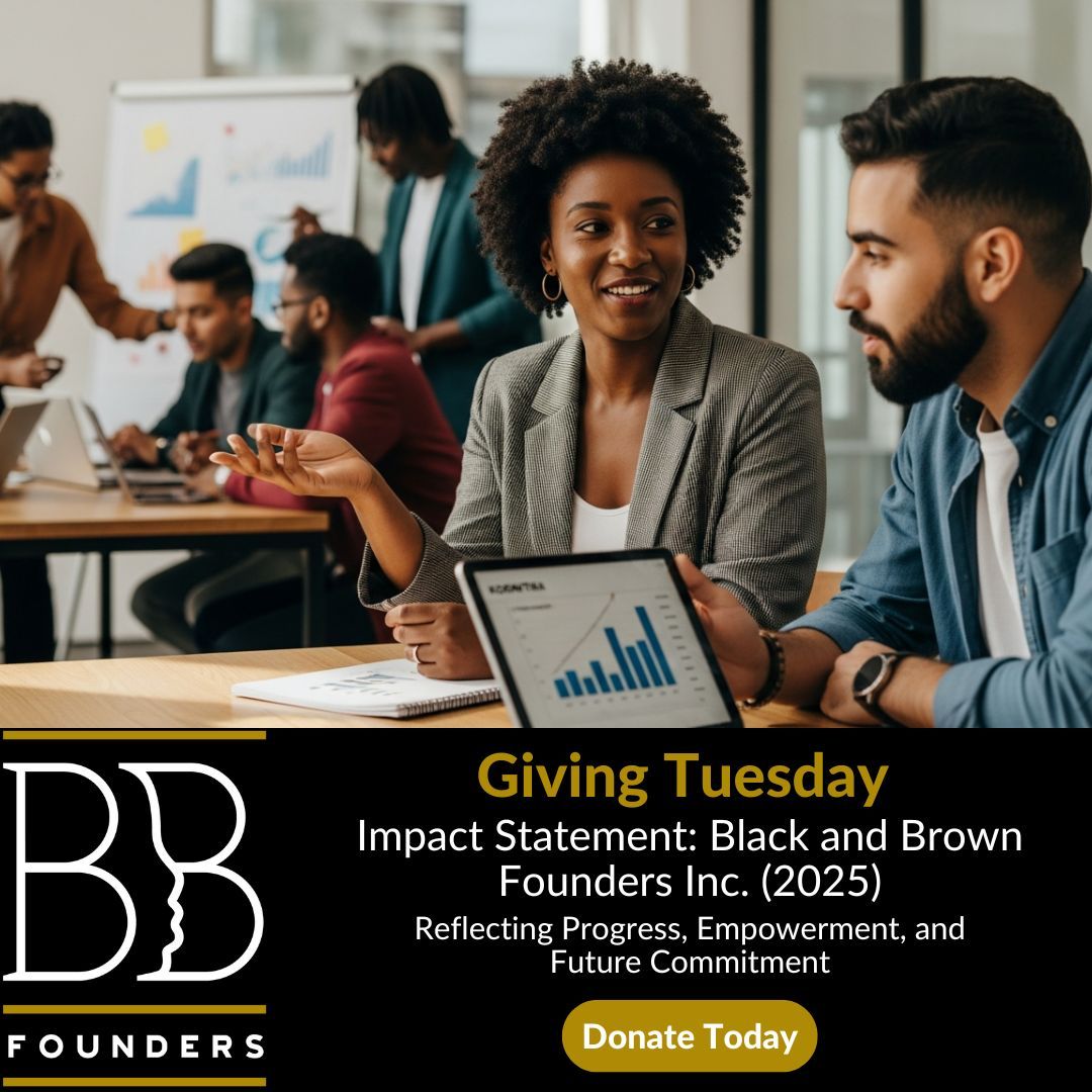 Black and Brown Founders Inc. (BBF): Celebrating 2025 Impact and Gearing Up for 2026!
Last year, BBF strengthened its commitment to empowering underrepresented entrepreneurs nationwide.

Read More  @ bbfounders.co/impactstatemen… 
Donate Now @  bbfounders.co/donate