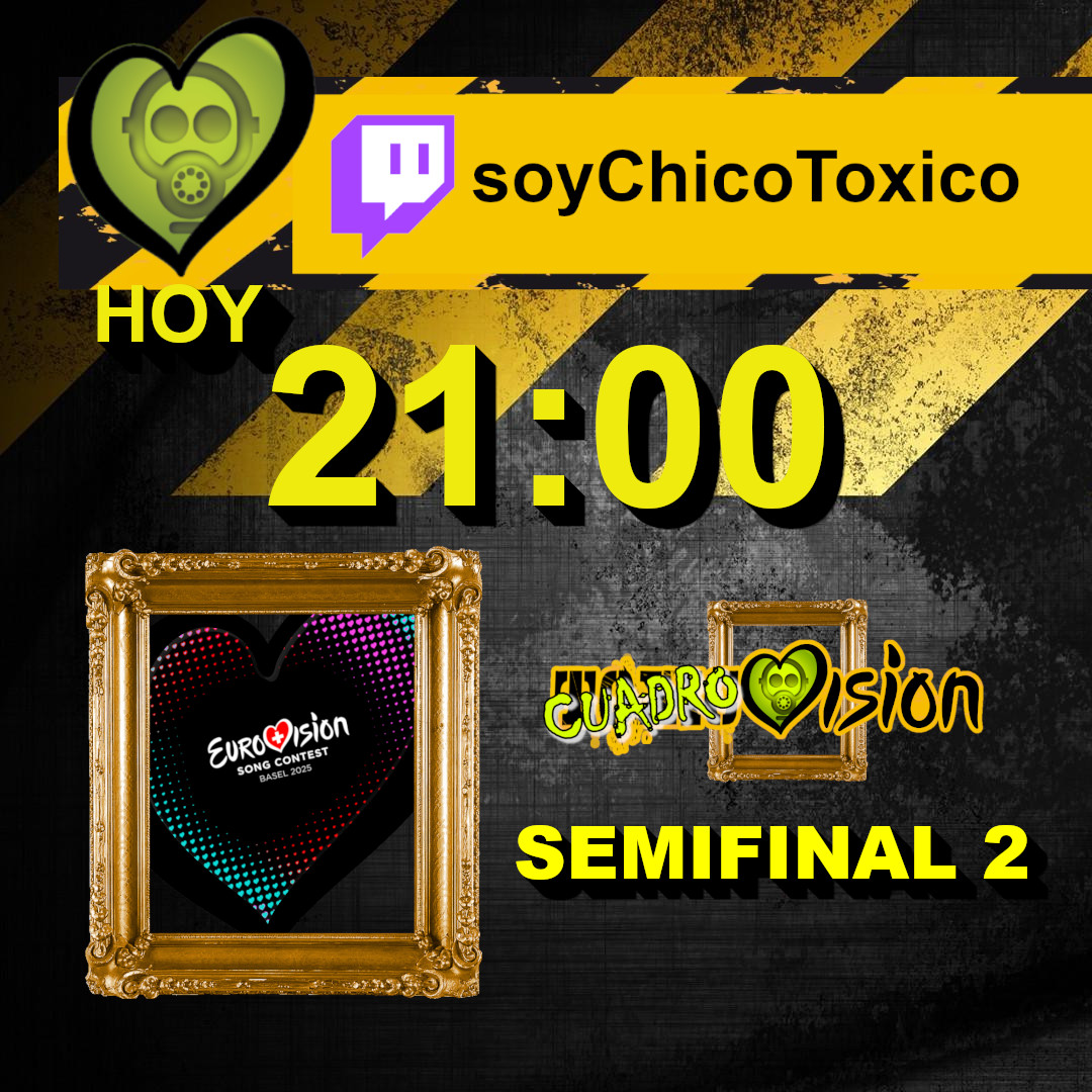 Hoy SEMIFINAL 2 de CUADROVISIÓN!
twitch.tv/soychicotoxico