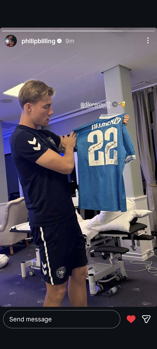 Philip Billing on Instagram.