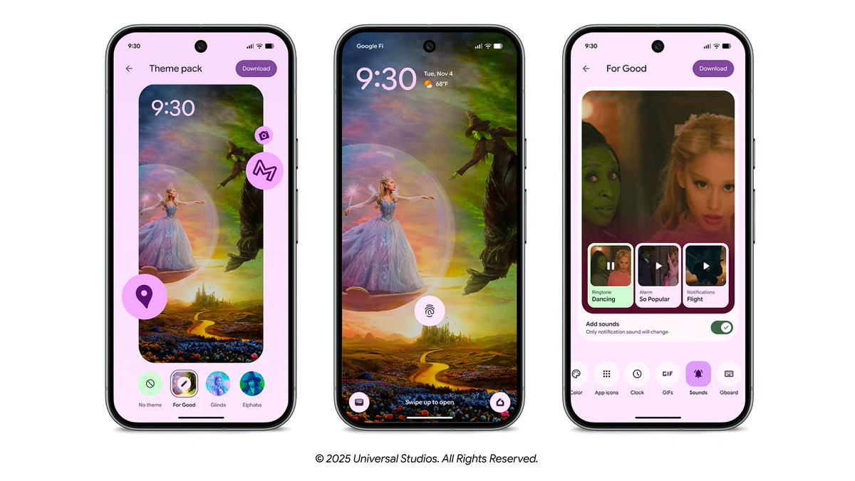 androidfaithful's tweet image. Hello November Pixel Drop! 📆  @madeByGoogle delivers themes and notification summaries plus, personalized edits in Google Photos to help @android Pixel phone users turn that frown upside down. Get all the details: buff.ly/MDo7IX8 
#android #GooglePixel