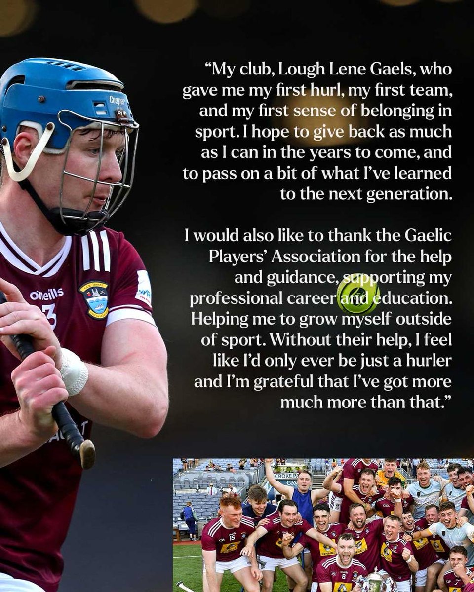 westmeath_gaa's tweet image. End of an era!

After 13 seasons of dedication, leadership, and pride, Tommy Doyle hangs up the Westmeath jersey.
Thank you for everything, Tommy — a true servant of the game and an inspiration to all who wear the maroon and white.

An Iarmhí Abú.