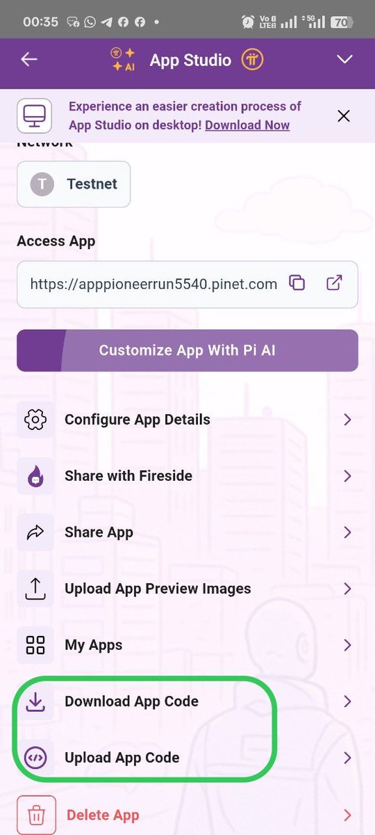 pibrens's tweet image. Wow! Great news 🔥

Now on Pi Studio, developers can download their app’s code and make their own improvements! 🚀
This is a powerful update that opens new doors for innovation within the Pi ecosystem. 💪

#PiNetwork #PiStudio #Developers #Innovation