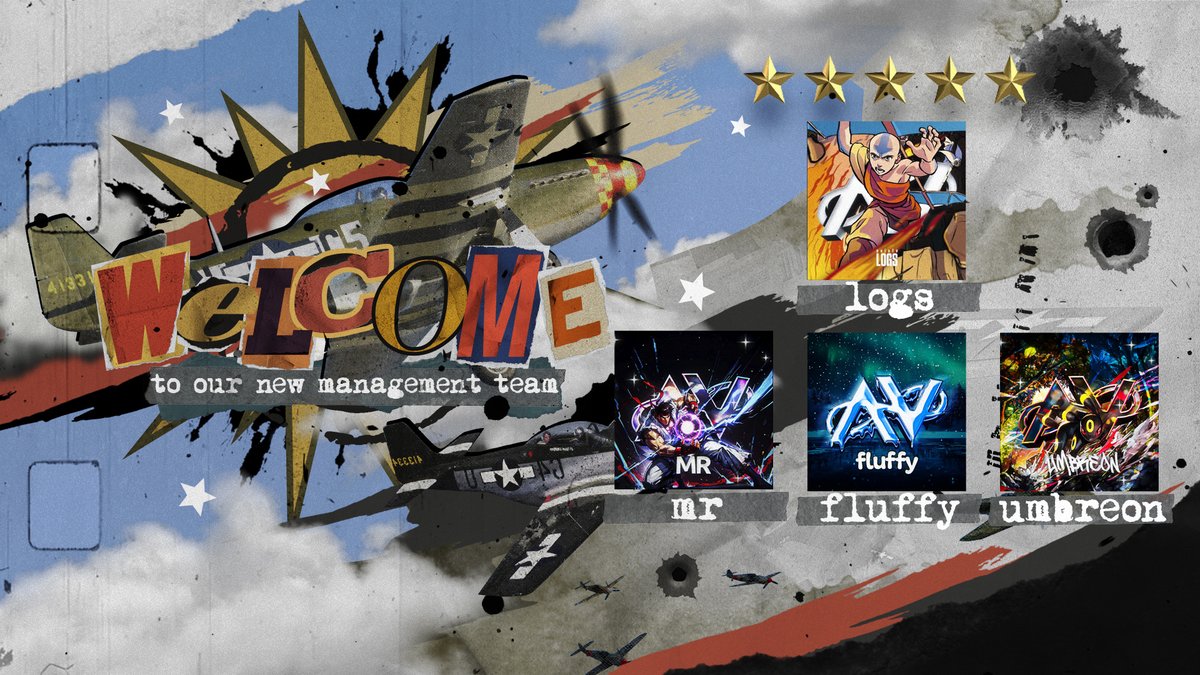 Welcome our NEWEST Management! ✈️

☁️: <a href="/AV8Logs/">AV8 Logs</a> 
☁️: <a href="/AV8MR_/">AV8 MR</a> 
☁️: <a href="/FluffyKittyX_x/">AstralFluffy</a> 
☁️: <a href="/UmbreonSNIPES/">2AM Umbreon</a>

AVIATE FOREVER.