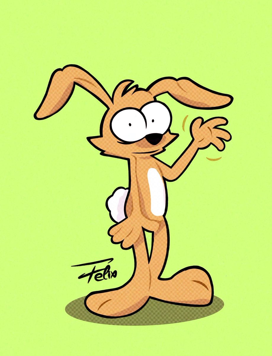 Conejo de una peli bonita que me enseñó luyx