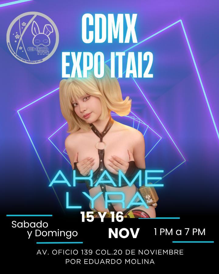 Nos vemos este fin de semana en <a href="/ExpoItai/">Expo_Itai</a> 
Estaré dándoles dinámicas muy ricas