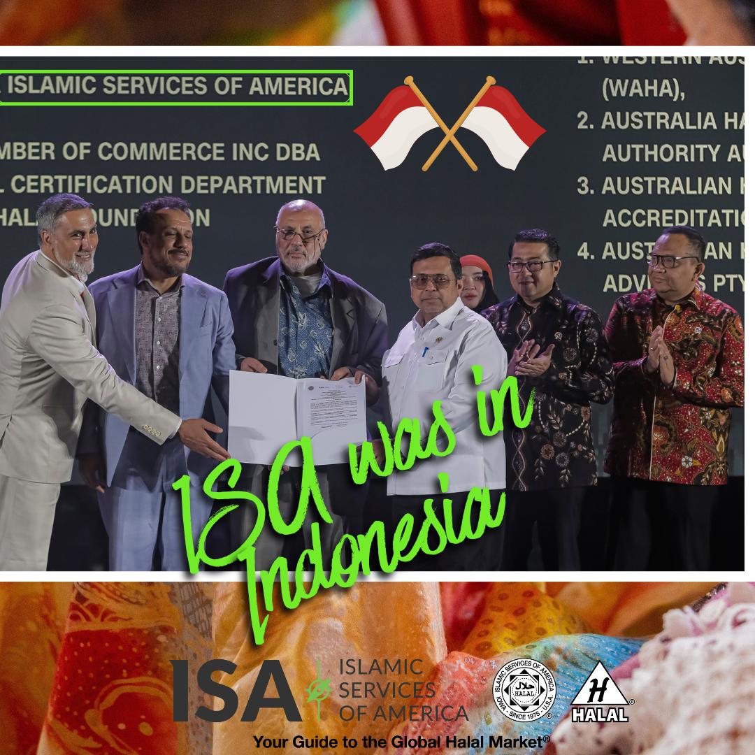 ISA has furthered its partnership with BPJPH by attending the Halal Indonesia International Tradeshow 2025! 🏢🌍🤝✨🌐
📌 Highlights:
✅ Continued collaboration and trade opportunities with Indonesia’s Halal authority (BPJPH)
🖋️ LOI signing officially recognized at the event
🔗