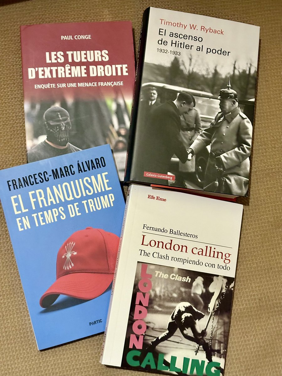 Noves lectures cap a la pila… història, música, política…