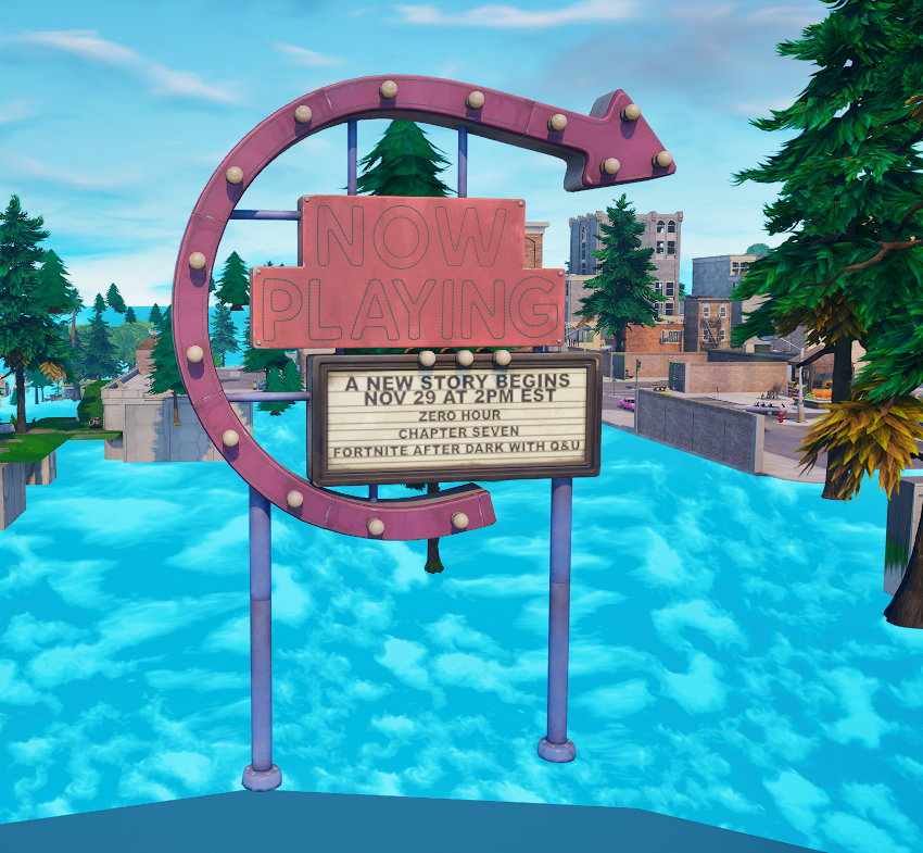The Chapter Seven Event Teaser Sign should now be on the Reload Venture Map!

via me and <a href="/fn_cousin/">Cousin</a>