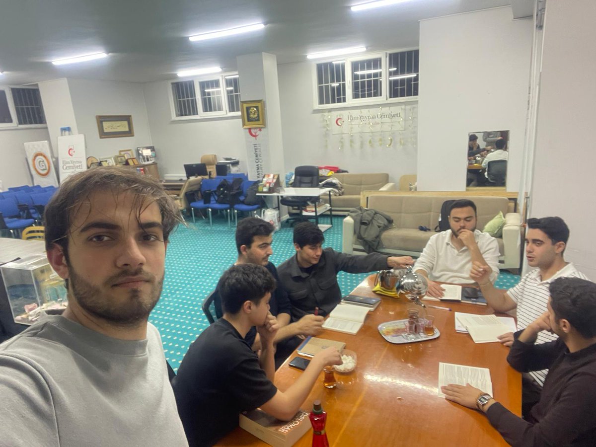 iucagd's tweet image. Altay Cem Meriç abimizin &quot;Muhtelif 1&quot; kitabının tahlilini gerçekleştirdik.