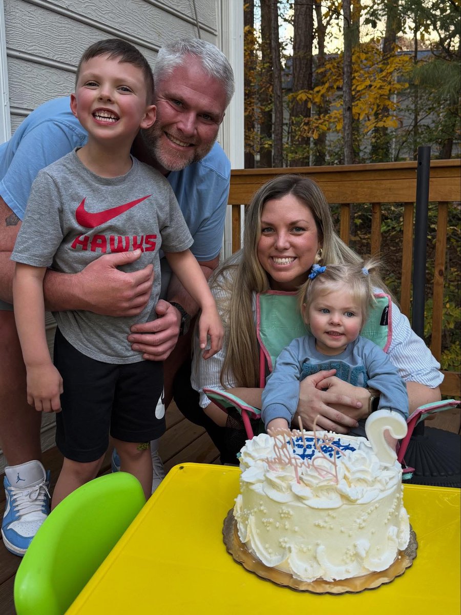 CoachOSullivan's tweet image. Riley is the BIG 2 today! HAPPY BIRTHDAY to our sweet Riley! Daddy Loves You!