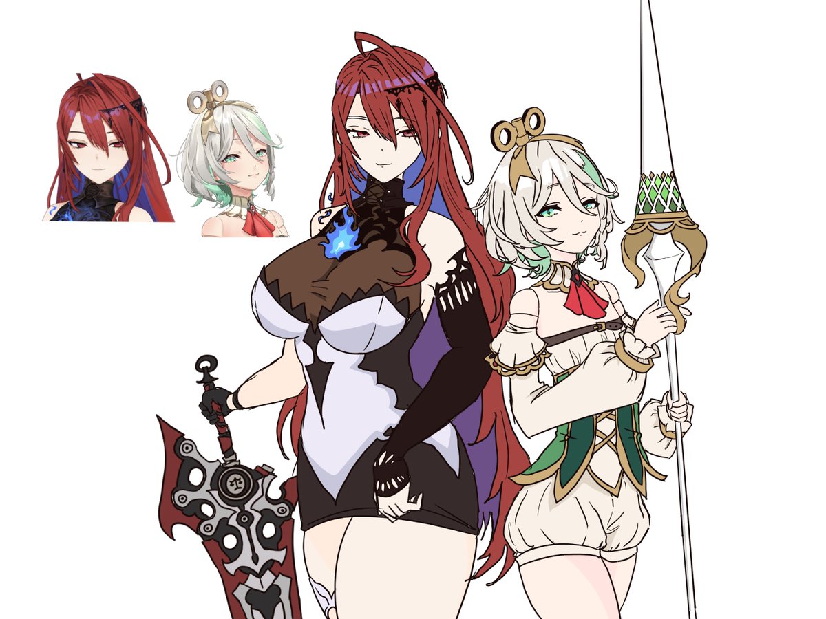 Needed to draw these faces
#BloodflameArt #Immergination