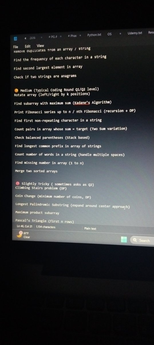 nullPointers01's tweet image. Deleting the notepad file of the company you prepared day and night for…
hits harder than rejection mail itself. 💔