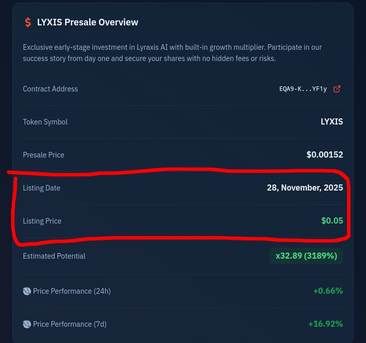 FahimKhan64694's tweet image. Introducing LyraxisAI — The Future of Intelligent Finance 🤖💰
🎁 Participate in the official Airdrop and earn free $LYRIX tokens!
Be part of the most promising AI ecosystem of 2025 🚀
🔗 Join Now:  Join Lyraxis AI Airdrop
app.lyraxis.io/?join=fami0982…
#LyraxisAI #Airdrop #AIBlockchain
