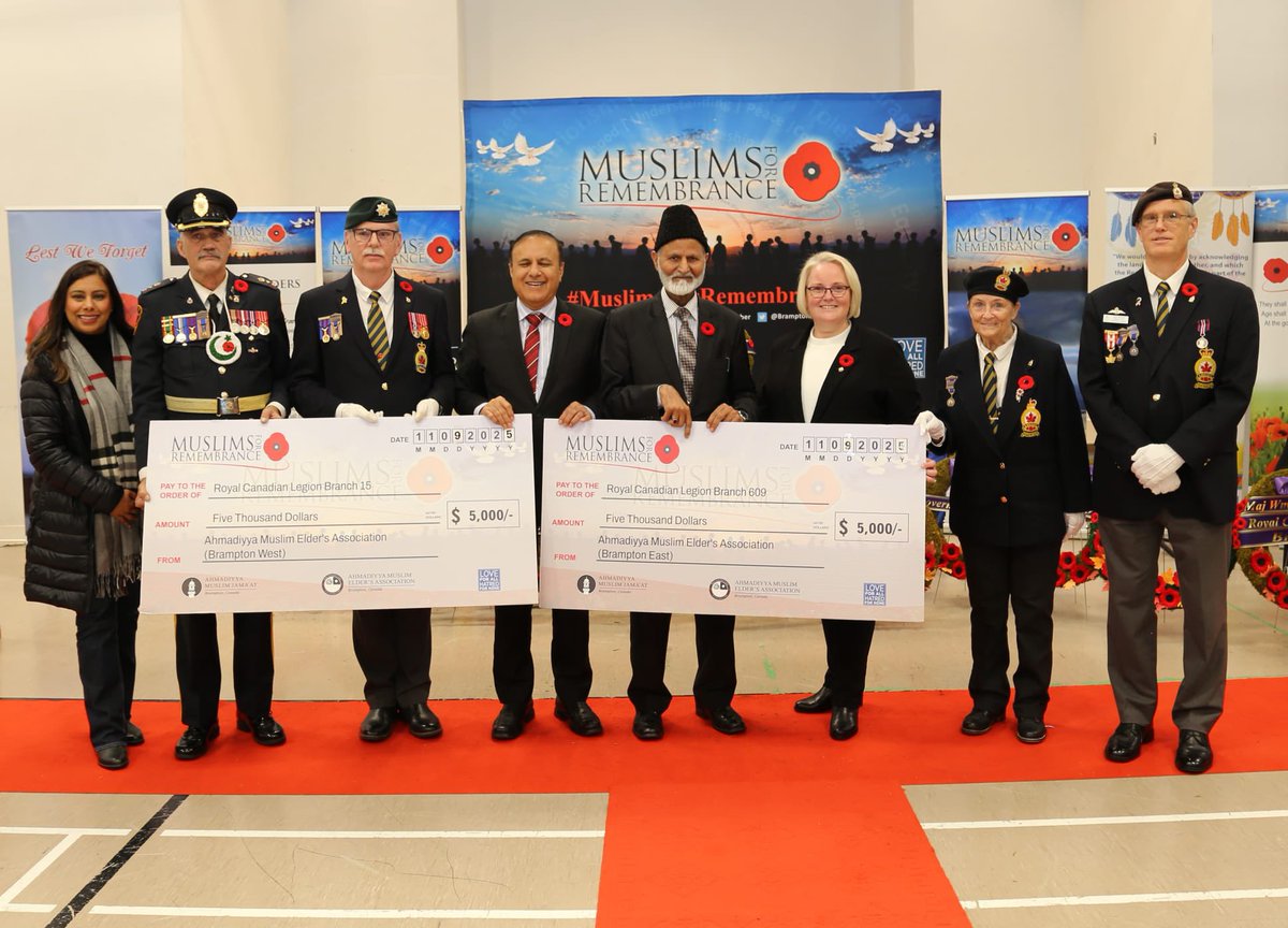 MuslimsForRemembrance (Global Campaign) tweet media