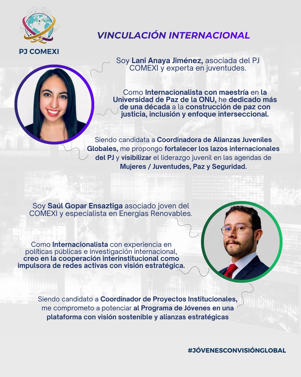 PJCOMEXI's tweet photo. 🎯  Nuestra propuesta busca consolidar un liderazgo con #visión global centrados en la #acción y en el #trabajoenequipo. 
Porque continuidad sin renovación es inmovilidad. https://t.co/NcysI2H4jk