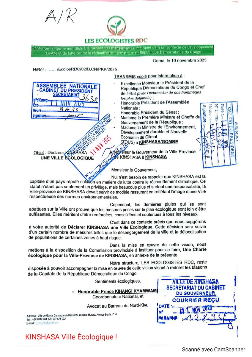 #Kinshasa #ville #Écologique #RDC <a href="/IsralMutombo11/">Israël Mutombo</a> <a href="/KimKimuntu/">Paulette Kimuntu Kim</a> <a href="/Kilosho03/">Kilosho Museme</a> <a href="/rkitsita/">Rachel Kitsita Ndongo</a> <a href="/Tele_50/">Télé 50</a> <a href="/rtncofficielle1/">RTNC.CD</a> <a href="/7sur7_cd/">7SUR7.CD</a> <a href="/TopCongo/">TOP CONGO FM</a> <a href="/chauffeur243/">CHAUFFEUR Tout-Kin</a> <a href="/LwarhibaM/">Lwarhiba Musimwa Maître</a> <a href="/actualitecd/">ACTUALITE.CD</a> <a href="/betordc/">BETO</a> <a href="/bosolonapolitik/">BOSOLO NA POLITIK OFFICIELLE</a> <a href="/Fatshi_progres/">FATSHI PROGRÈS Asbl🇨🇩</a> <a href="/StanysBujakera/">Stanis Bujakera Tshiamala</a> <a href="/daniel_bumba_01/">Daniel bumba lubaki</a> <a href="/SuminwaJudith/">Judith SUMINWA TULUKA</a> <a href="/central_sage/">ᏟᎬᏁᎢᏒᎪᏞ👑🇨🇩</a> <a href="/du_kaps/">LE PRINCE DE LA RÉPUBLIQUE TSHISEKEDI</a>