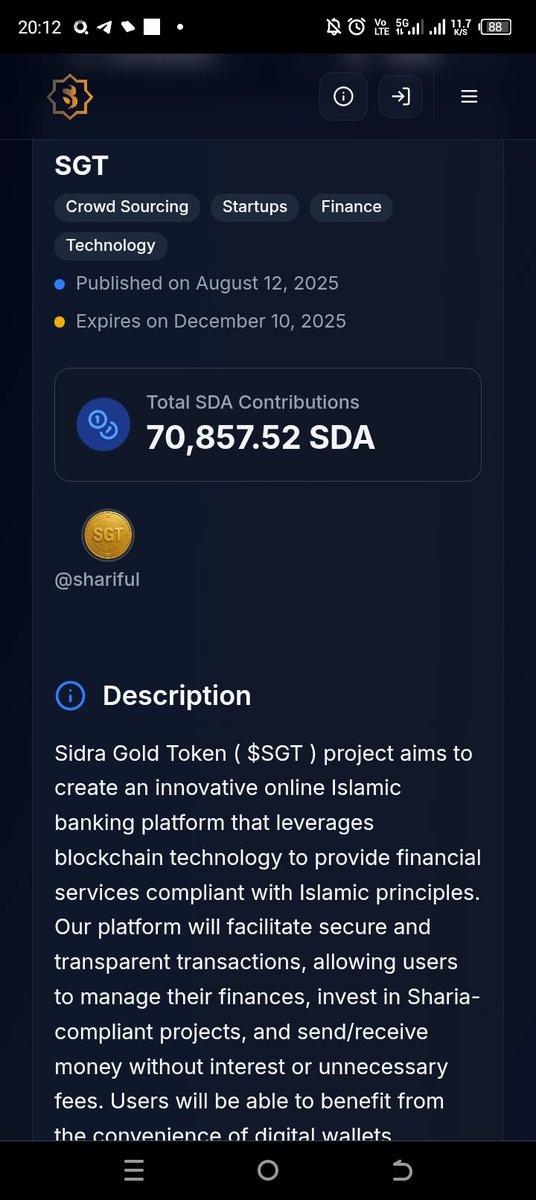 abuzaydfashion1's tweet image. Participate in the global initiative of ethical digital finance with $SGT — where innovation aligns with Islamic values.  #HalalCrypto #FintechSolutions
🔗 
sidrastart.com/project/a7a38f…

@maljefairi @GLNsGlobal @sidrachain @SidraFurnitureO @SGT_Official_ @AbulHus23259512 @AHassnu84506