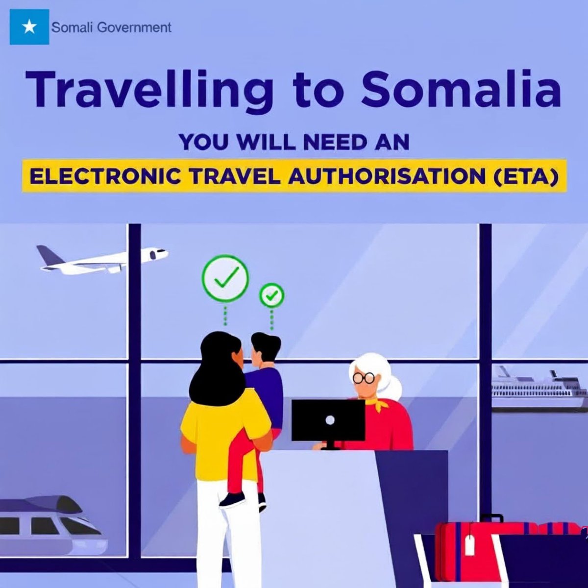 ali_hussien202's tweet photo. #BREAKING: The official #Somali government E-Visa website has transitioned to the new #eTAS system, enhancing the visa application process for travelers.
Apply now https://t.co/D3SIwfuoXs https://t.co/k9IM4DnJCE