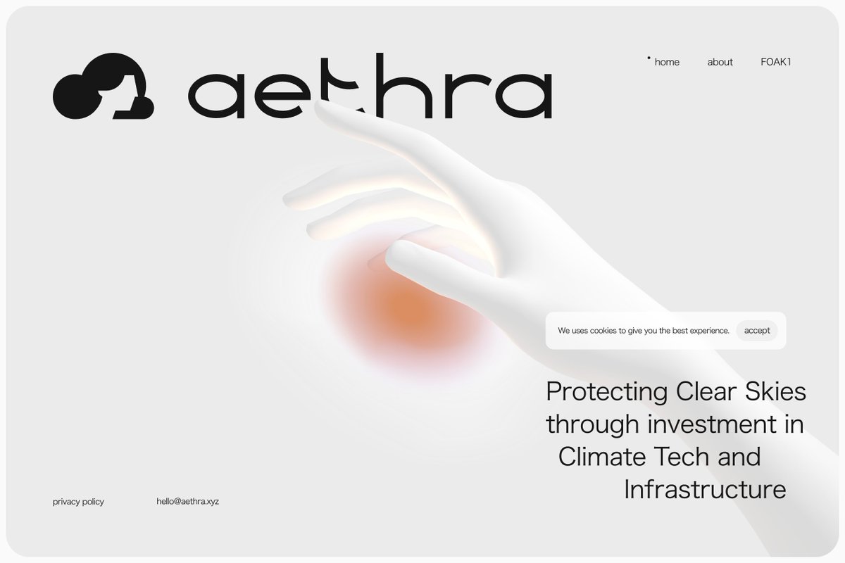 新しいサイトが登録されました🔖

aethra

サイトURL：aethra.xyz
掲載ページ：bookma.org/w/84ay6reUa

🏷️ 上品 / プロモーション / 3D・立体的 / 金融・保険
#webデザイン #web制作