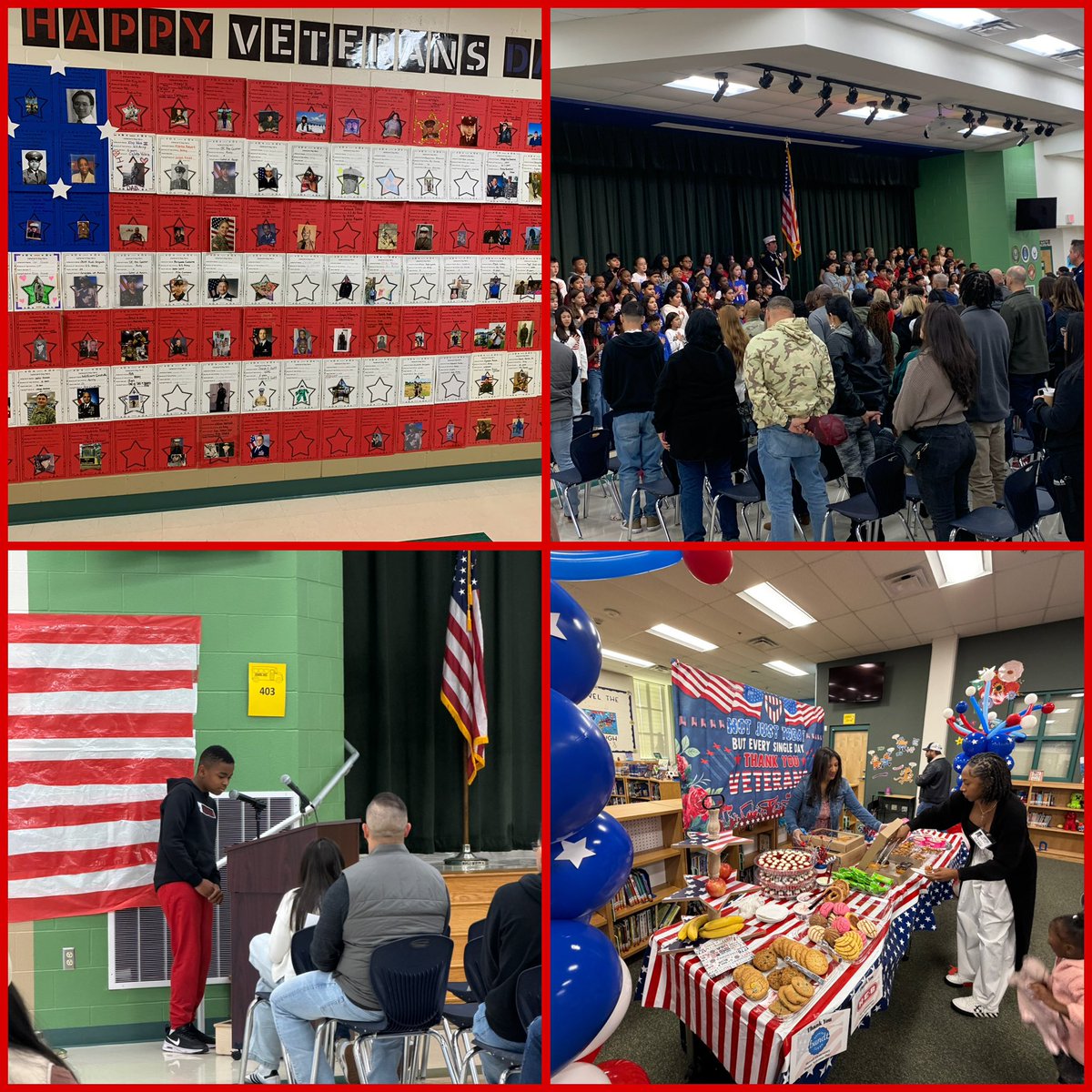Happy Veterans Day from <a href="/NISDWernli/">Dr. Caroline Wernli Elementary School</a> ! ❤️🤍💙 <a href="/lorimshaw/">Lori Shaw</a> <a href="/mrsfeldt5/">Casey Feldt</a> <a href="/NISD/">Northside ISD</a> <a href="/NISDElemSS/">NISD Elementary SS</a>