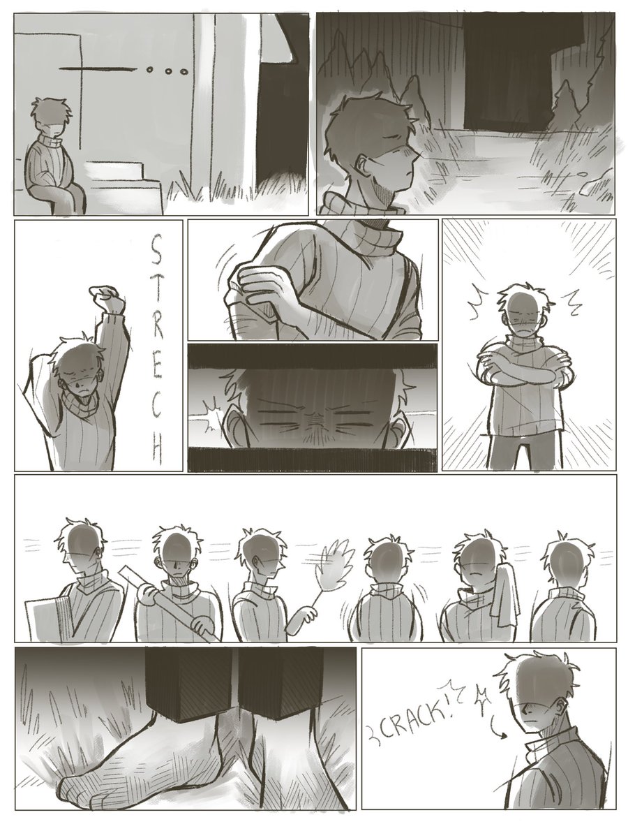 dickeater9993's tweet image. page 3-5 (the comic can also be read on sites.google.com/view/im-not-al… !!)