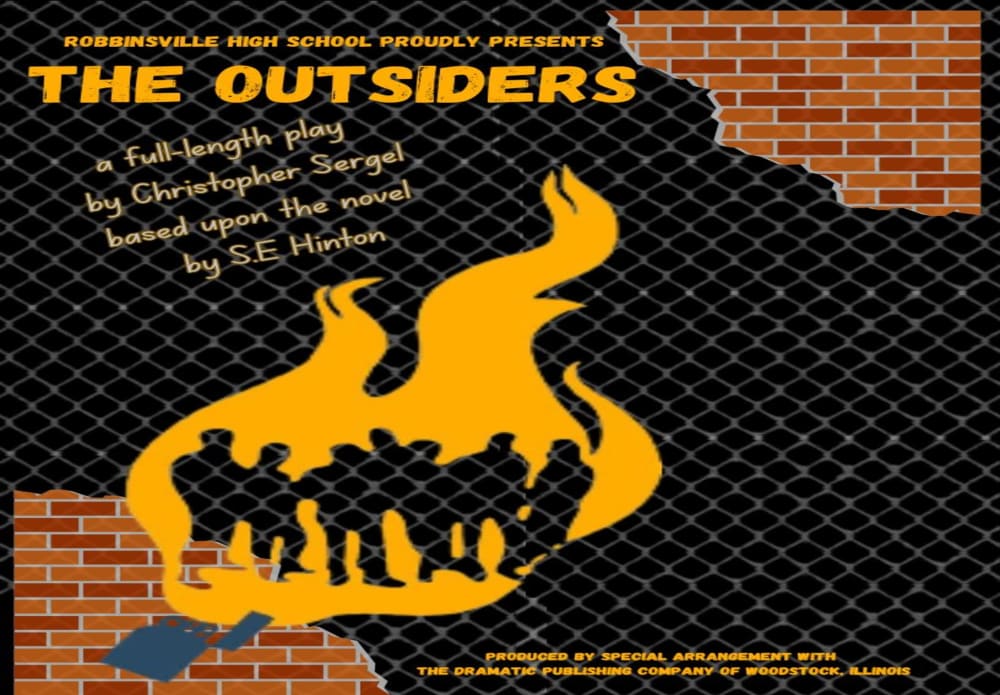 Just two days left before opening. Congratulations to the cast and crew of The Outsiders. Break a leg! ⁣
 onthestage.tickets/show/robbinsvi…