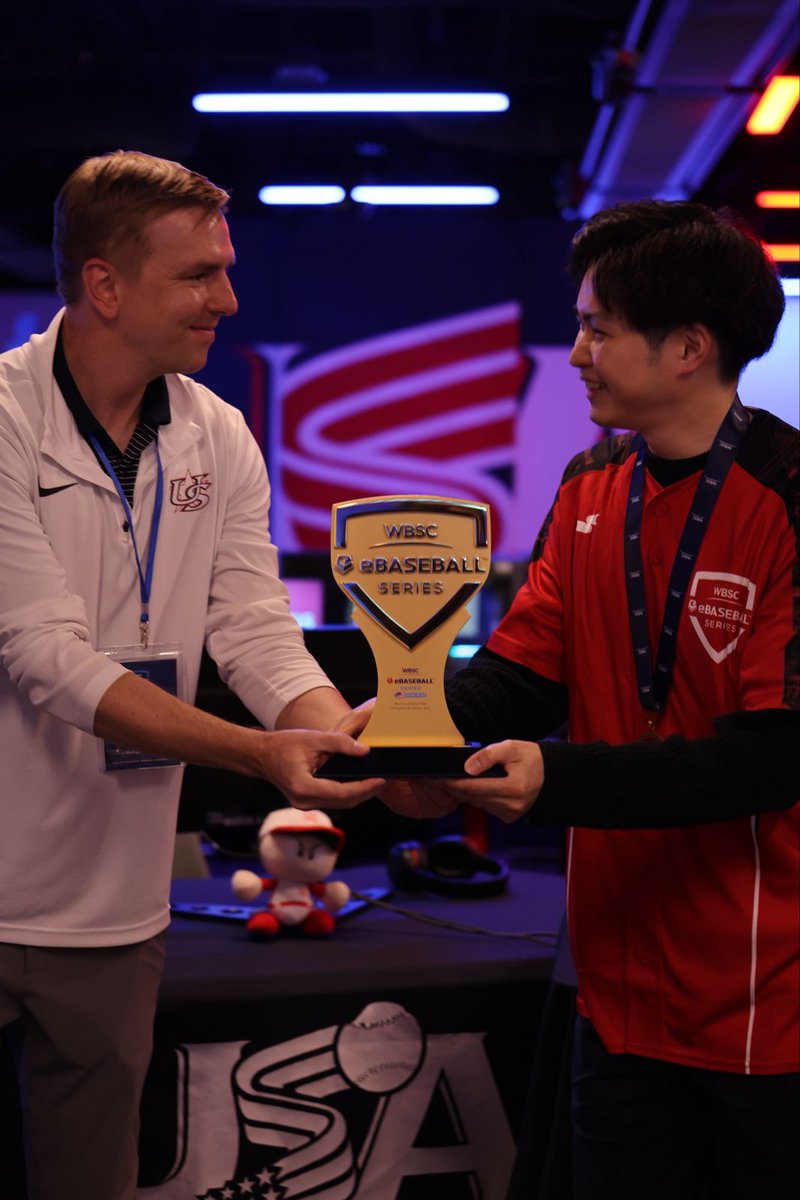 WBSCPresident's tweet photo. Our eBaseball season came to a close this weekend on a high note with the thrilling WBSC eBaseball™ Series 2025 World Finals in Raleigh, USA. Congratulations to POME, who claimed the title after an incredible run!
#WBSCeSport | #eBaseballSeries https://t.co/Z8L6kbhFd1