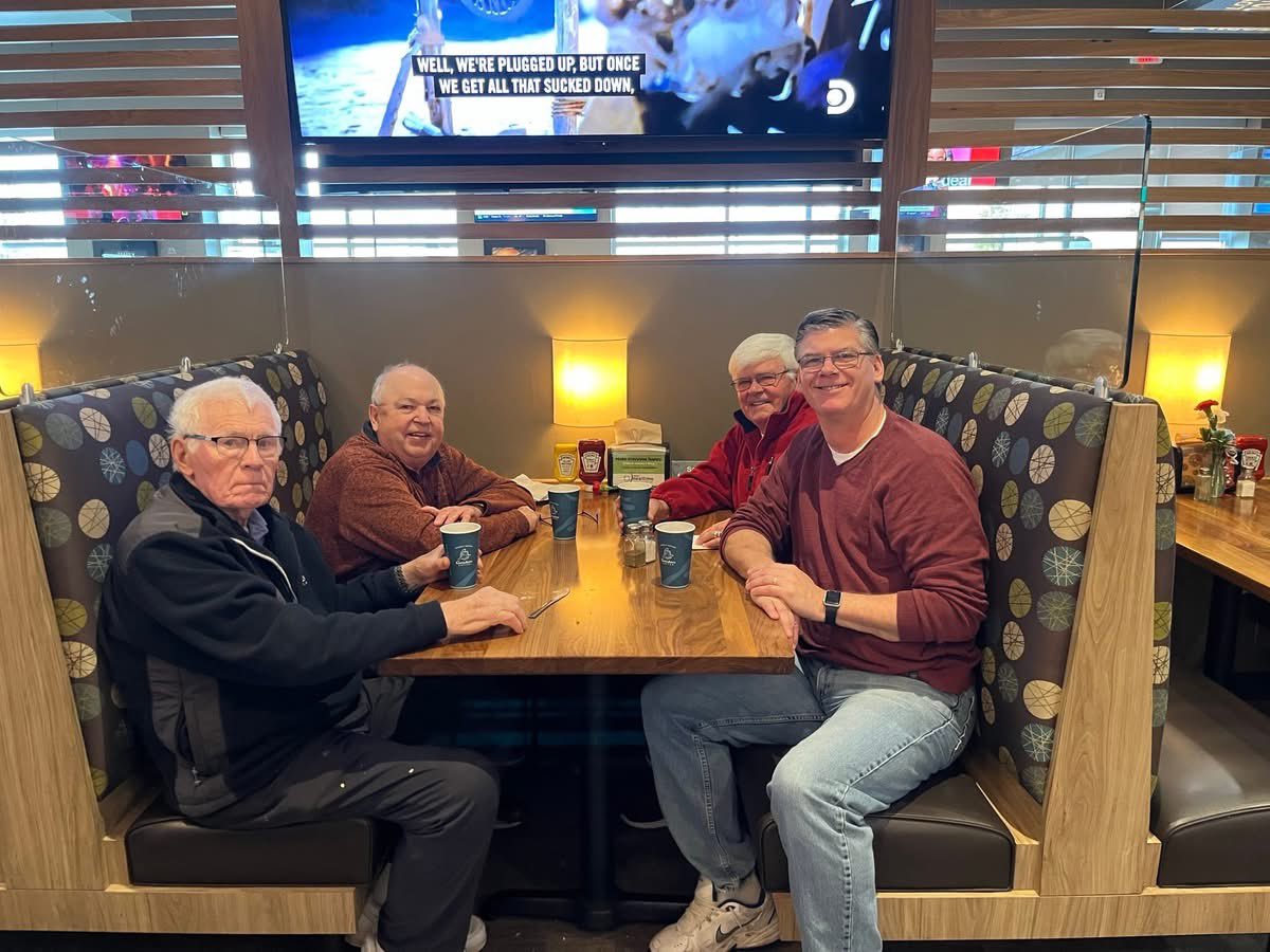 It was a privilege to serve our veterans breakfast again at the Shakopee Hy-Vee (Shakopee, MN). This is a table of Vietnam Vets that I serve every year.. great guys that have become my “regulars”

￼This was always an opportunity for me to take my Dad out to breakfast. His