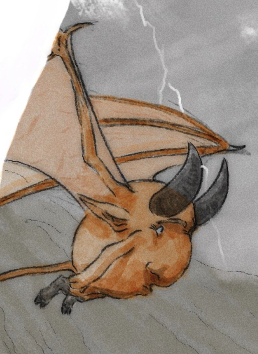 wullagaru's tweet image. This idea popped in my head and it seemed like fun, I like Death's pale horse as just a "negative space"

Alphonse is here too, because of course he is. Though he's noticed something (more?) unsettling off in the distance

#illustration #fantasy #crows #otter #demon #desolation