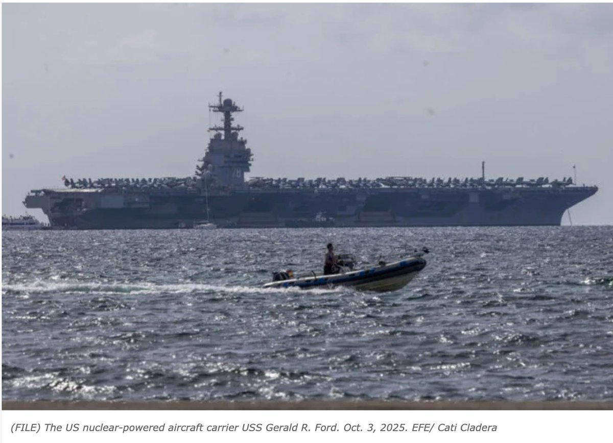 The USS Gerald R. Ford is deployed to Caribbean! americanonewspaper.com/the-uss-gerald… via @americanonj