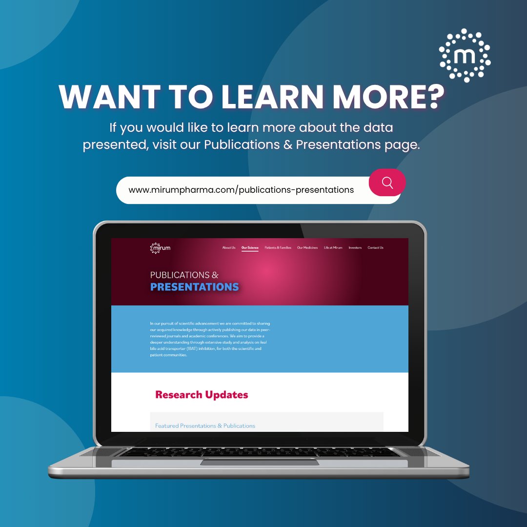 Thank you to everyone who joined us at #NASPGHAN2025 and #TLM25! It’s inspiring to be part of a community dedicated to advancing knowledge and care for people living with liver disease. To explore the data presented, visit our Publications &amp; Presentations page: