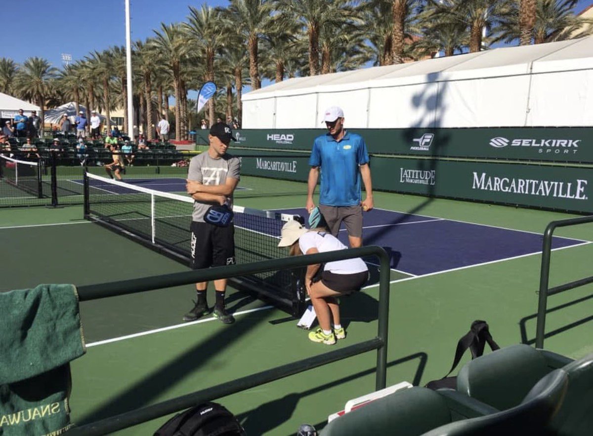 2019 Nationals at Indian Wells quarterfinals vs <a href="/AndreiDaescuPkl/">Andrei Daescu</a>