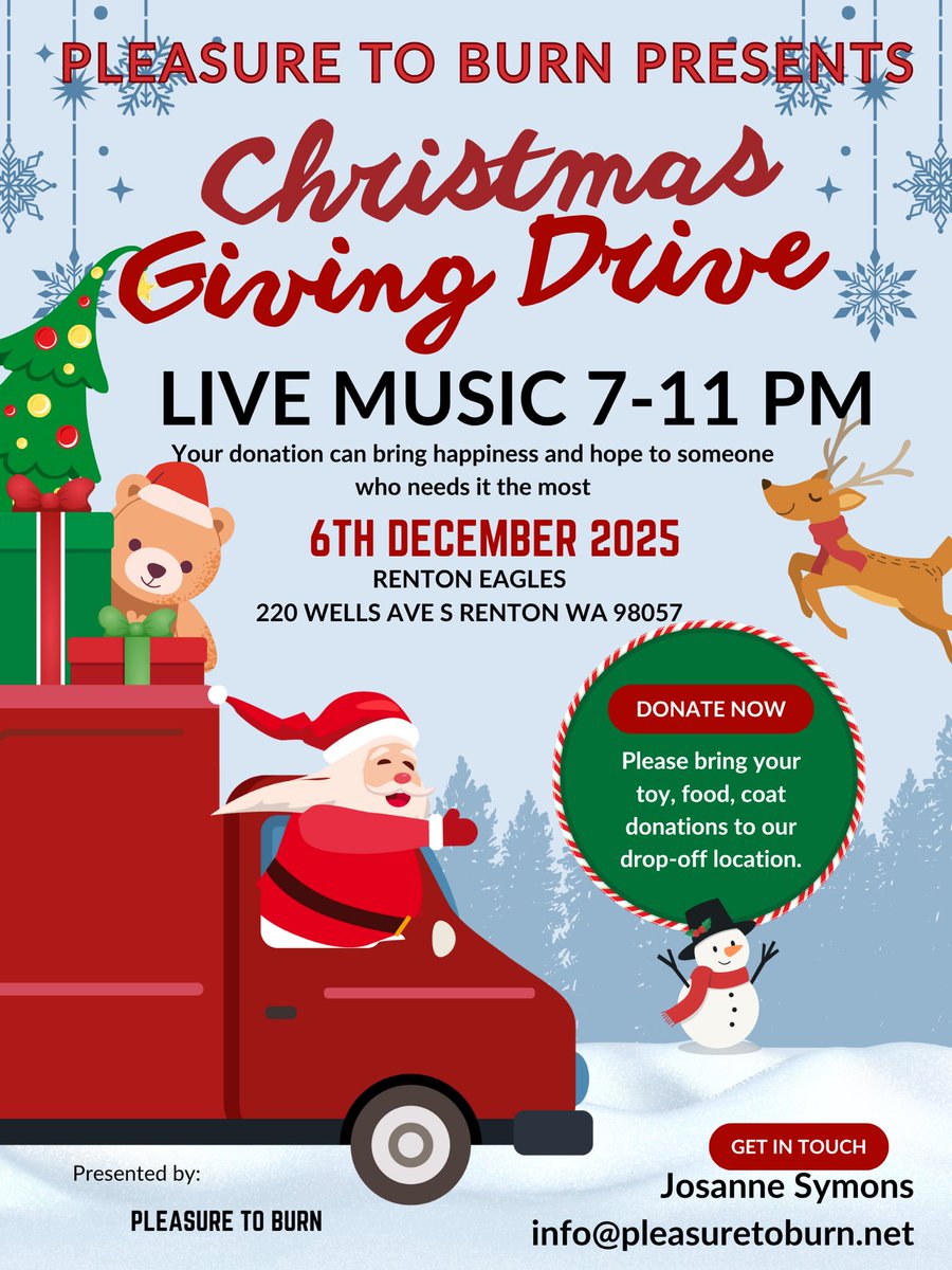 Renton Eagles December 6th at 7 PM