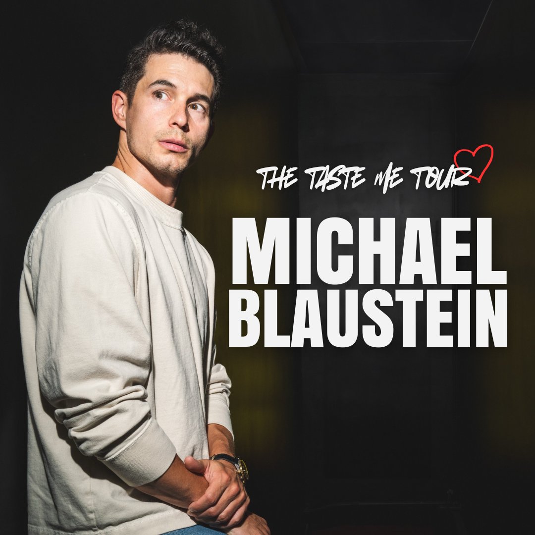 ANNOUNCEMENT! 📣 Michael Blaustein is coming to the Grand Events Center at GVR this spring on Saturday, March 14, 2026.

Pre-sale goes on sale this Thursday, November 13, at 10am. Use code MB2026

bit.ly/4nQlD3J
