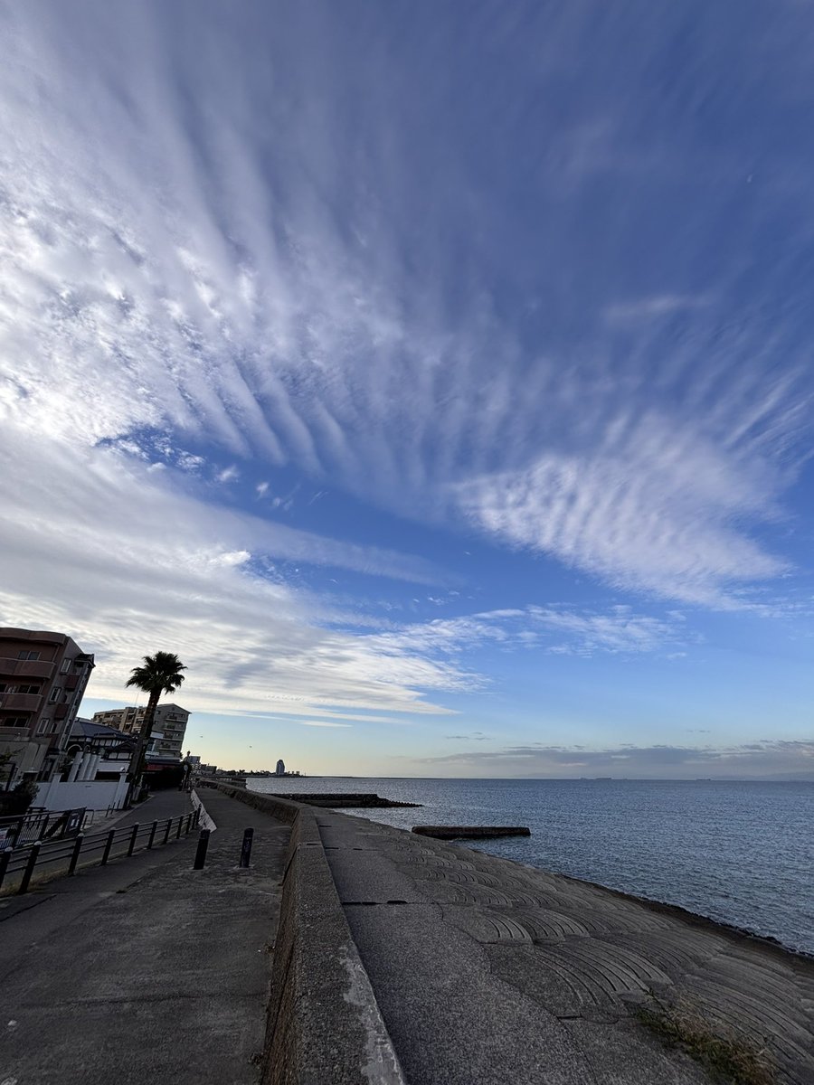 移動先の職場に行く前の朝活

#朝活
#海と空