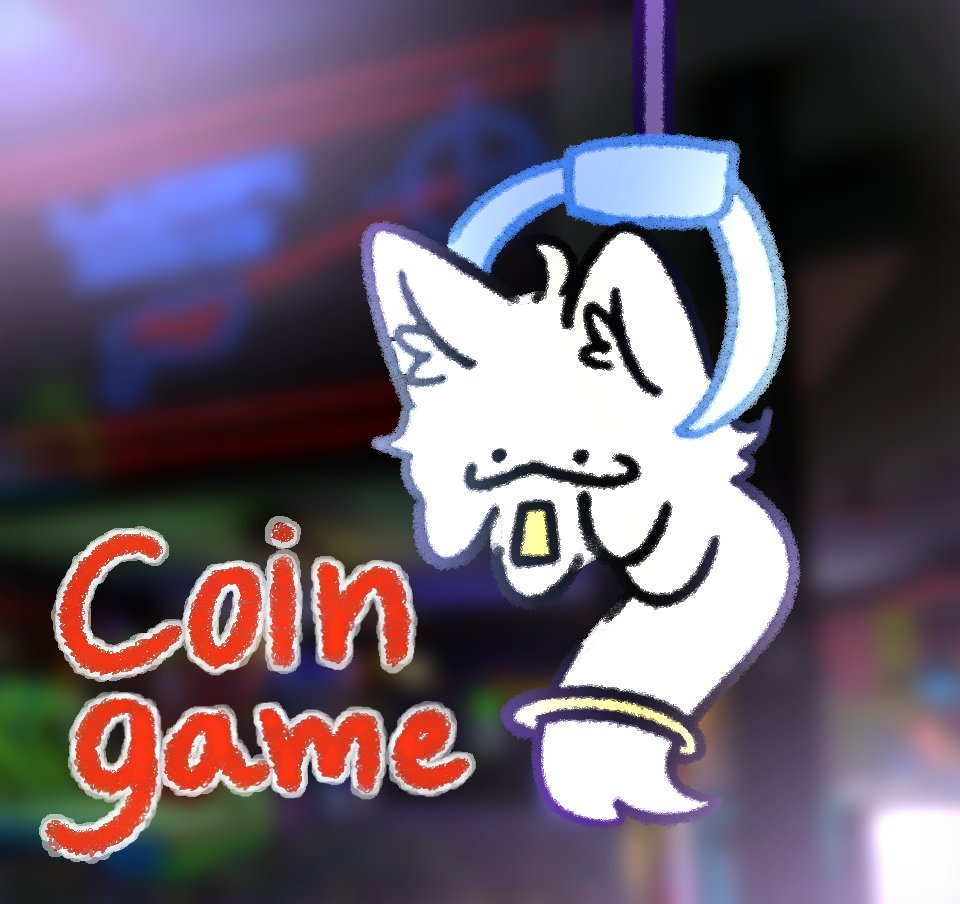 in ONE HOUR we're playing more of the COIN GAME!!!!! coin boy's thirst for coins will never be quenched. maybe we shall win some plushies too...

here: twitch.tv/friedelschlintz
