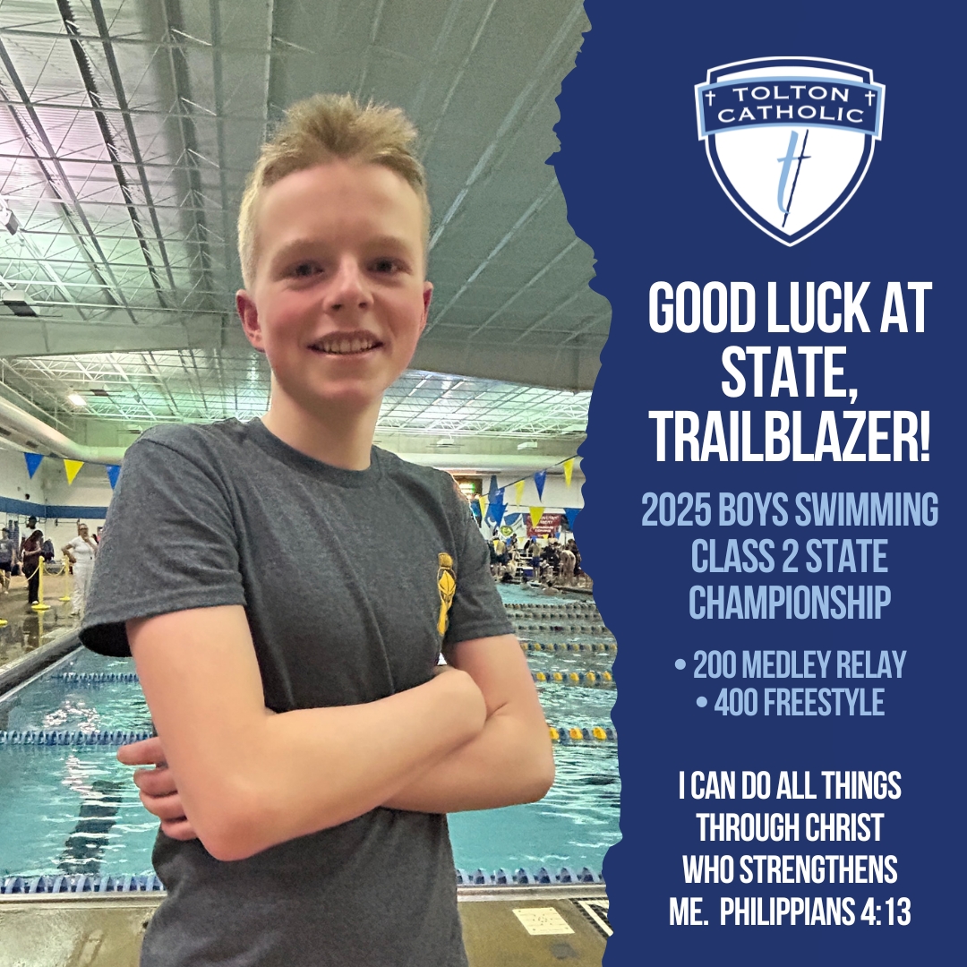 Make a splash at State! Hollis Brooks, our first Trailblazer to compete in Boys Swimming, will compete in the Class 2 State Championship meet this Friday, Nov. 14, at 9AM at the St. Peters Rec-Plex. We’re grateful for our co-op with Battle H.S. Proud of you, Hollis! GO, SPARTANS!