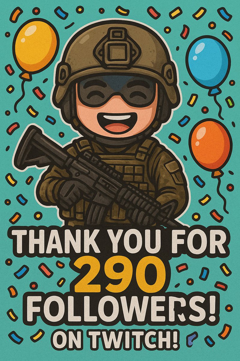 scoobyjaim555's tweet photo. We hit 290 followers on twitch tonight, and I am absolutely over the moon! Let’s keep pushing to 300!! https://t.co/Cbhrs6zftk