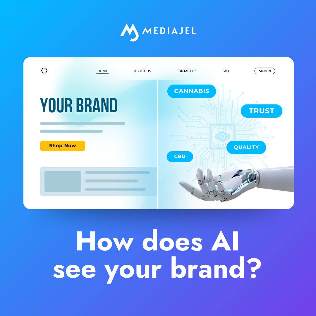MediaJel's tweet image. What is AI saying about your brand? 👀

Get a free AI visibility audit for cannabis &amp;amp; CBD brands.

👉 bit.ly/4nPlbmo

Follow @MediaJel. 

#AIsearch #CannabisMarketing&quot;