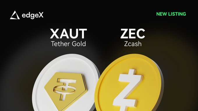 MartinHo99999's tweet photo. 📢 @edgeX_exchange has just expanded its liquidity range with two new names: $XAUT and $ZEC.

One is digital gold, the other is a symbol of privacy both meet on edgeX.

Deeper liquidity, more diverse choices, and sharper trading opportunities than ever.

edgeX is gradually becoming a convergence of assets with real value and the spirit of decentralization.

More than just a new listing, this is a step to solidify its position as a true “liquidity hub”.

The best time to “find your edge” is probably right now.

Join EdgeX now: https://t.co/gQLVj5uf4D