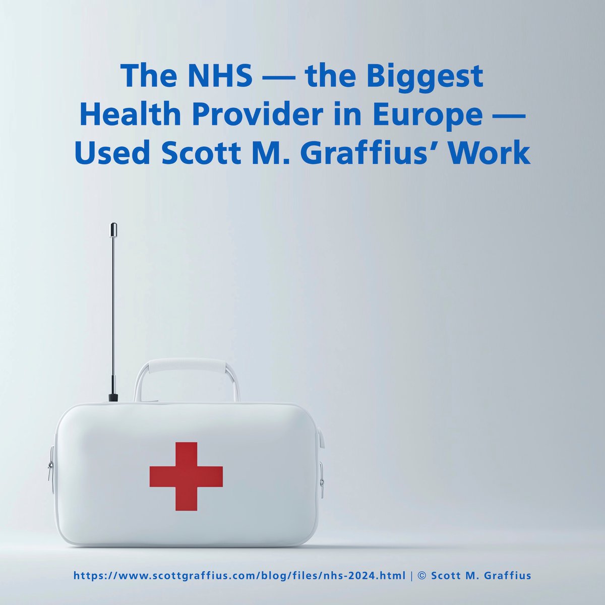 ScottGraffius's tweet image. The NHS — the biggest health provider in Europe — used my work.

Curious how it got there? The full story is … interesting: scottgraffius.com/blog/files/nhs…

#Innovation #Agile #ThoughtLeadership #NHS #IntellectualProperty