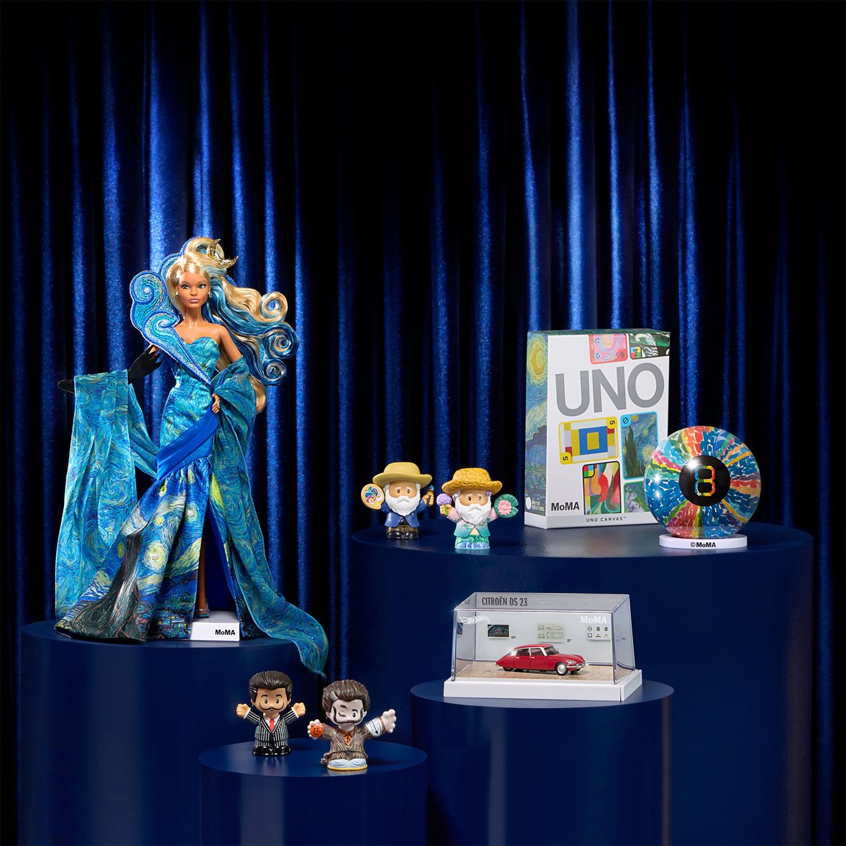 MoMAのコレクションのアートワークやアーティストにインスパイアされた