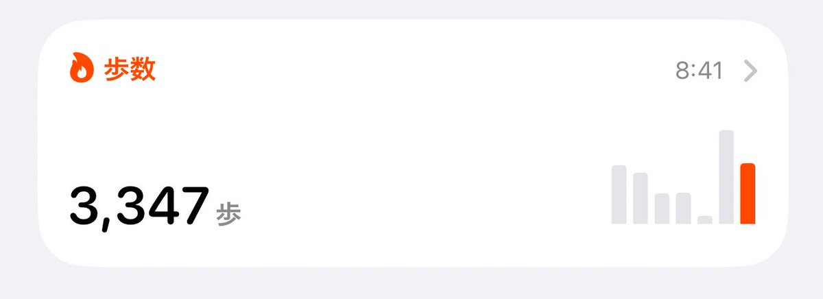 歩数NOW 常に明日の一歩🔥