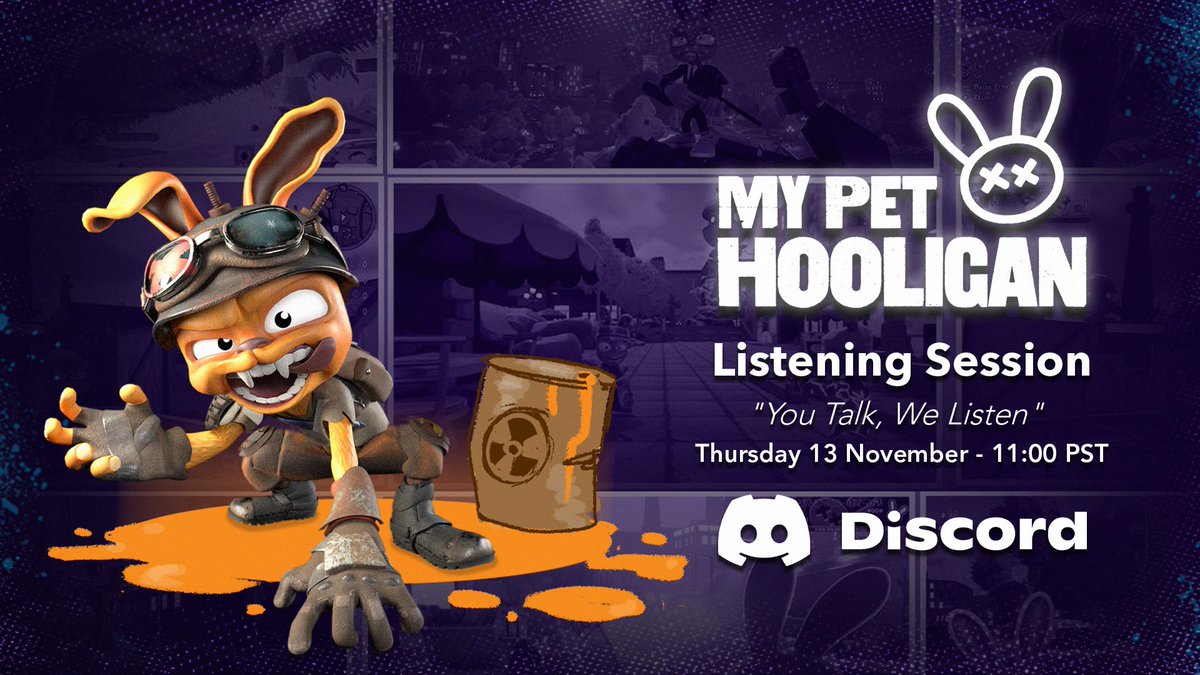 You talk, we listen...

Thu 13 Nov - 11:00 PST - Discord VC... PULL UP! 👇